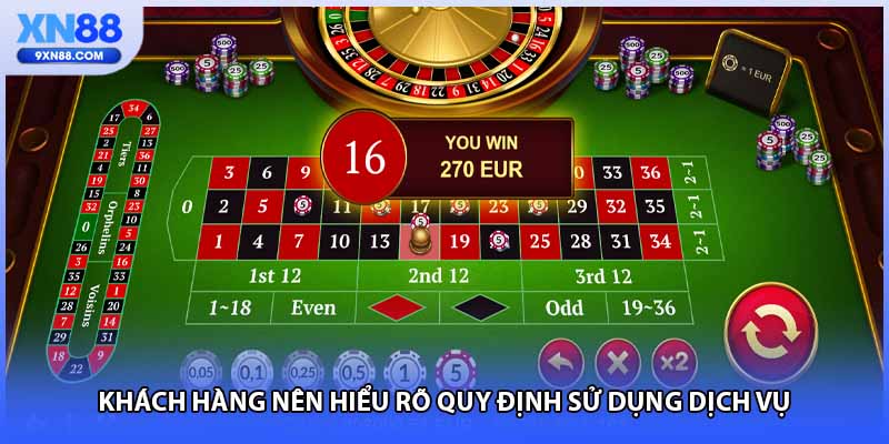 Khách hàng nên hiểu rõ quy định sử dụng dịch vụ 