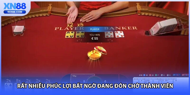 Rất nhiều phúc lợi bất ngờ đang đón chờ thành viên 